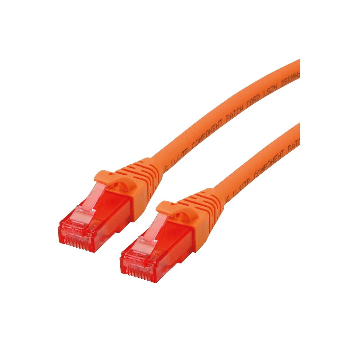 ROLINE 21.15.2572 :: Кабел UTP Cat. 6, LSOH, оранжев, 2.0 м | JAR Computers ROLINE 21.15.2572 :: Кабел UTP Cat. 6, LSOH, оранжев, 2.0 м