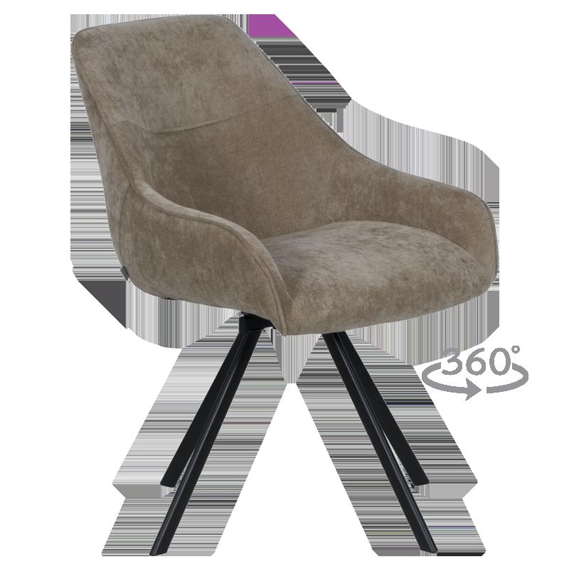 Трапезен стол MARSALA - кафяв | JAR Computers Трапезен стол MARSALA - кафяв