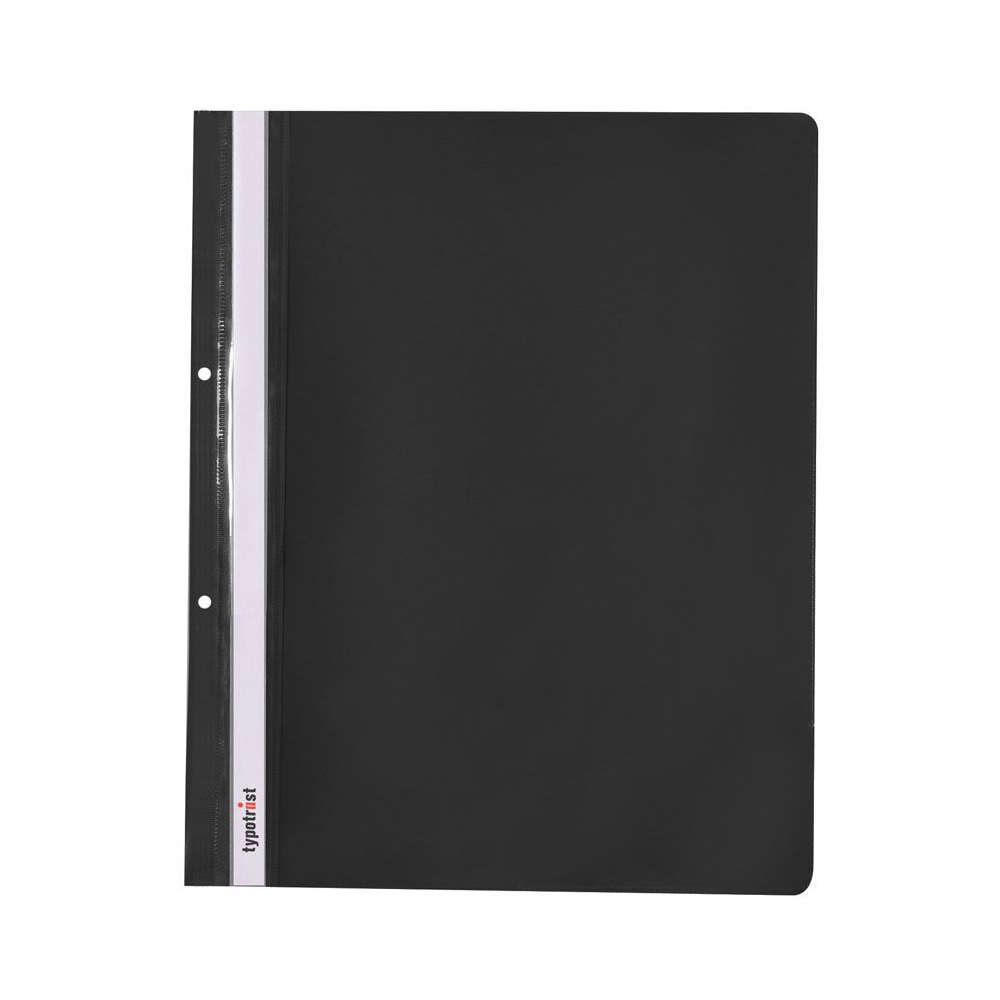 Typotrust Folder A4 Black with Laminate & Holes (FP16100-01) (TYPFP16100-01) | JAR Computers Typotrust Folder A4 Black with Laminate & Holes (FP16100-01) (TYPFP16100-01)