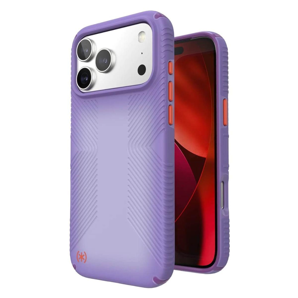 Удароустойчив хибриден кейс с Magsafe за iPhone 17 Pro Max - Speck Presidio Lux Grip MagSafe Case (лилав) | JAR Computers Удароустойчив хибриден кейс с Magsafe за iPhone 17 Pro Max - Speck Presidio Lux Grip MagSafe Case (лилав)