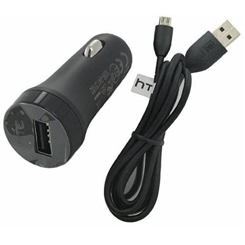 Зарядно за кола с 10W (2A) USB изход и microUSB кабел за таблети и смартфони - HTC CC C600 Car Charger | JAR Computers Зарядно за кола с 10W (2A) USB изход и microUSB кабел за таблети и смартфони - HTC CC C600 Car Charger