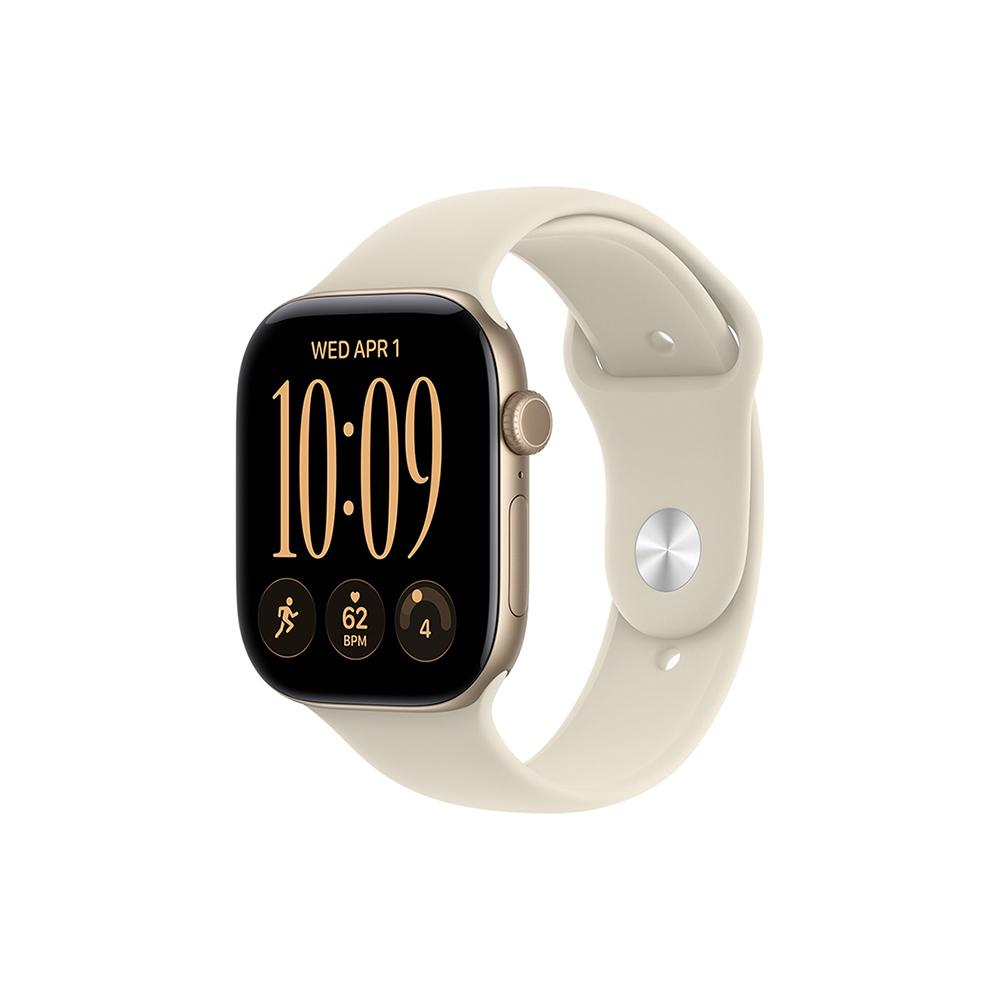 Apple Watch S12 GPS 42mm Light Gold Aluminium Case with Sand Sport Band - S/M | JAR Computers Apple Watch S12 GPS 42mm Light Gold Aluminium Case with Sand Sport Band - S/M