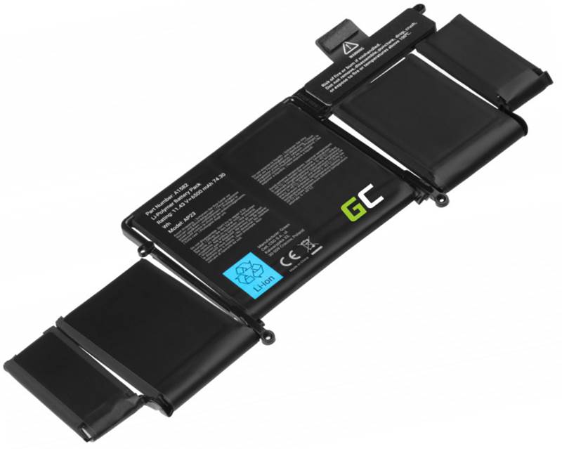 Батерия за лаптоп APPLE MacBook Pro 13.3" Retina A1502 A1582 - Заместител / Replacement | JAR Computers Батерия за лаптоп APPLE MacBook Pro 13.3" Retina A1502 A1582 - Заместител / Replacement