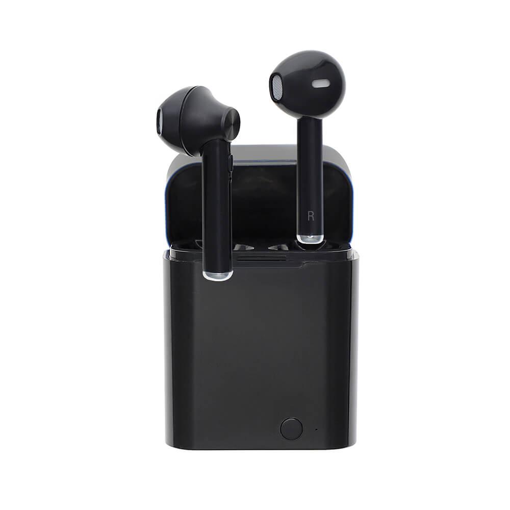 Безжични Bluetooth слушалки с микрофон за мобилни устройства - 4smarts True Wireless Stereo Headset Eara TWS 2 (черен) | JAR Computers Безжични Bluetooth слушалки с микрофон за мобилни устройства - 4smarts True Wireless Stereo Headset Eara TWS 2 (черен)