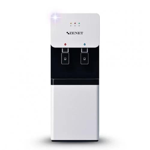 Електрически диспенсър за вода с хладилник ZENET ZET-313 Компресорен уред за топла и студена вода | JAR Computers Електрически диспенсър за вода с хладилник ZENET ZET-313 Компресорен уред за топла и студена вода