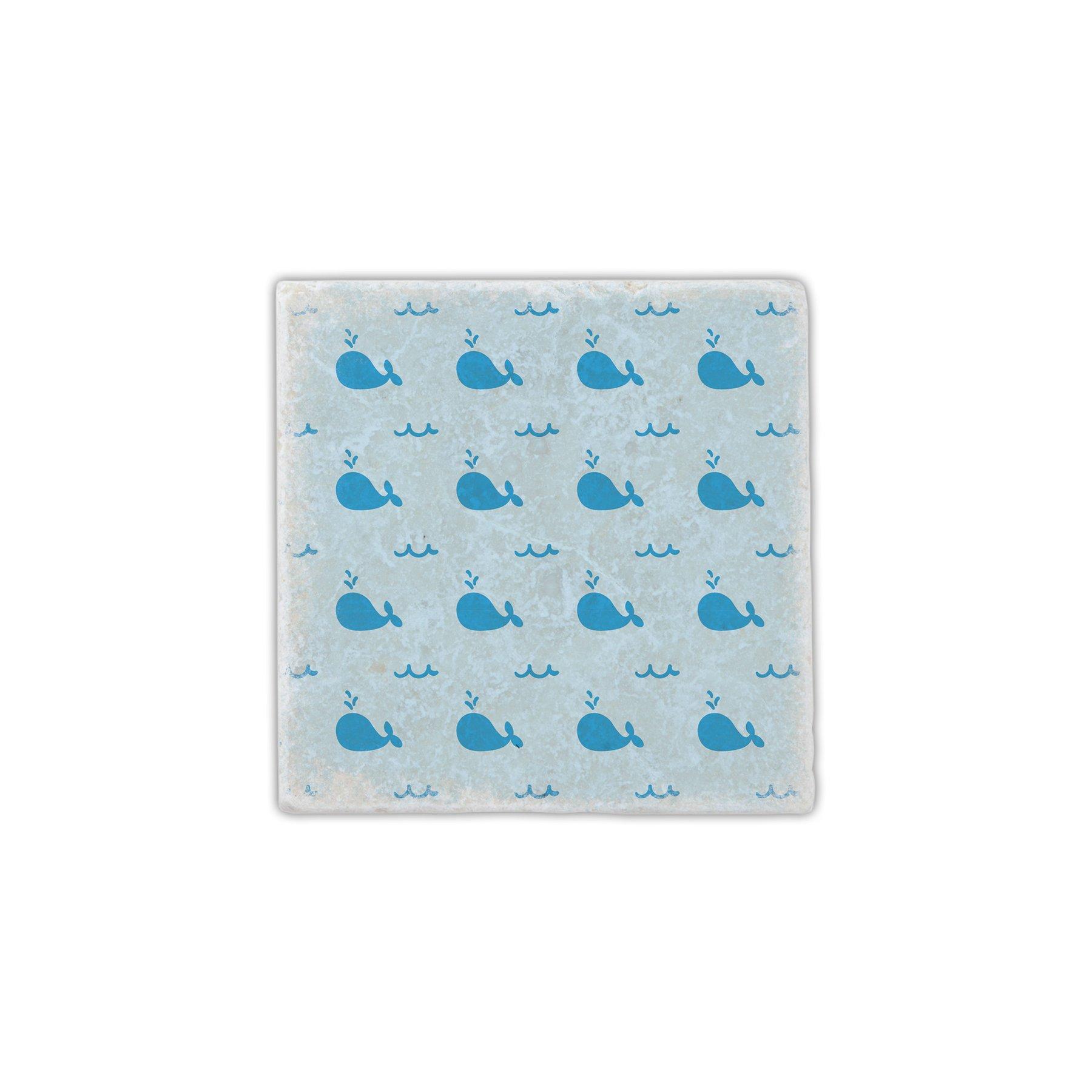 Gespaensterwald Подложка за чаша, мраморна, китове | JAR Computers Gespaensterwald Подложка за чаша, мраморна, китове