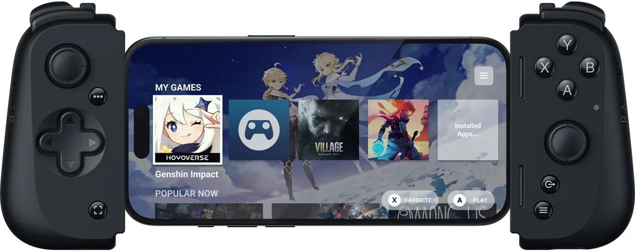 Гейминг контролер Razer - Kishi V2 USB C, Android/iOS, черен | JAR Computers Гейминг контролер Razer - Kishi V2 USB C, Android/iOS, черен
