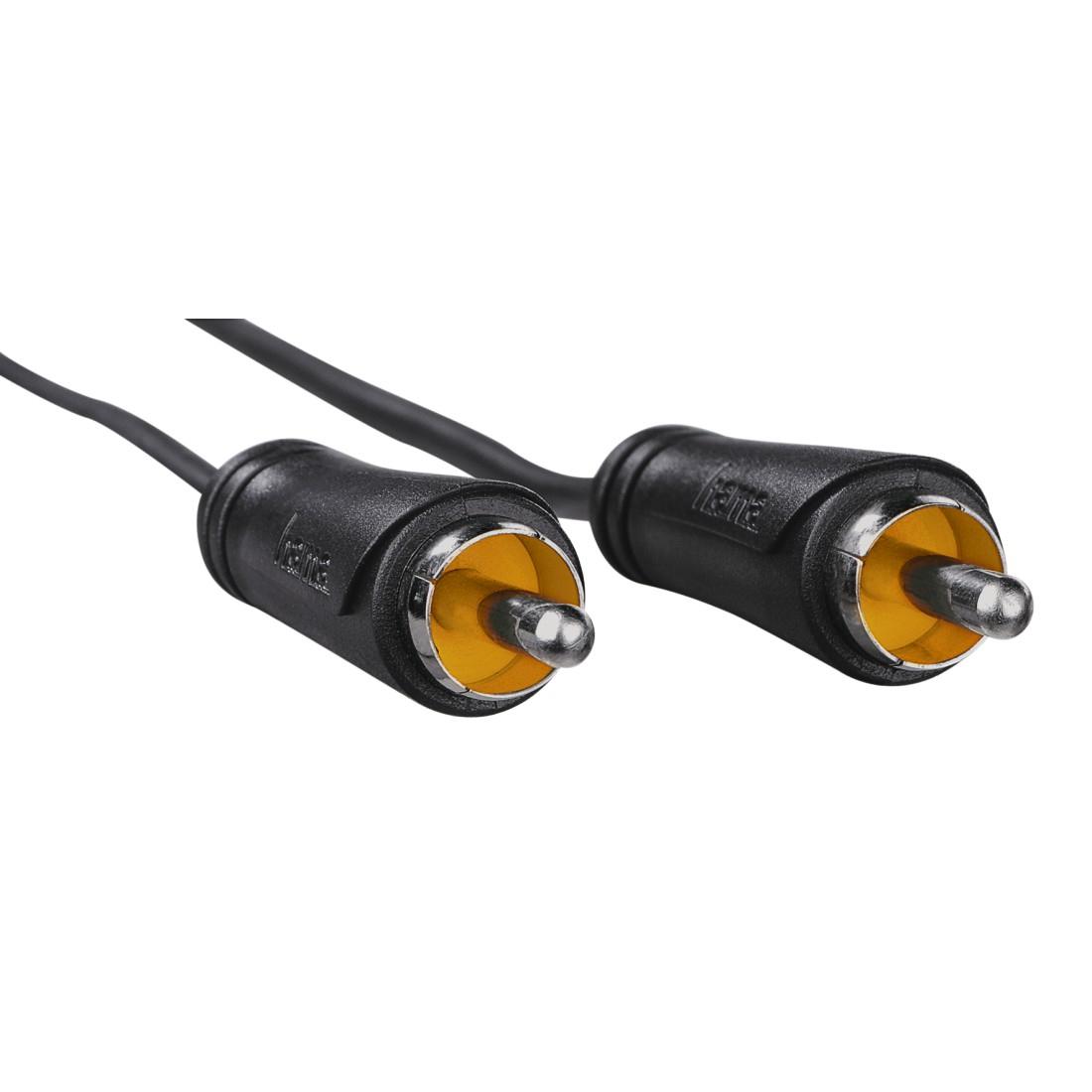 Hama 00205098 аудио кабел 1,5 м RCA Черен | JAR Computers Hama 00205098 аудио кабел 1,5 м RCA Черен