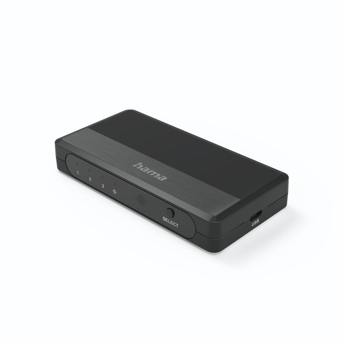 HAMA Превключвател HDMI™, 3x1, 121760 | JAR Computers HAMA Превключвател HDMI™, 3x1, 121760