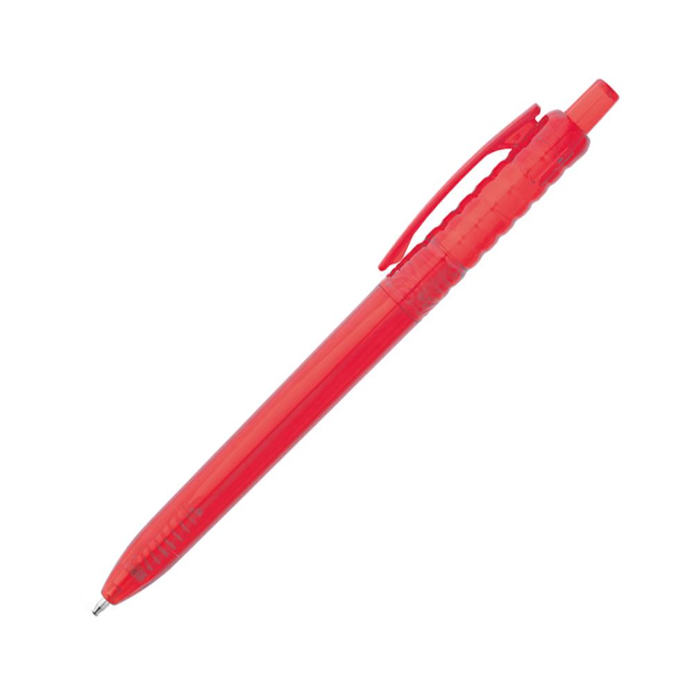 Химикалка Hydra, рециклиран PET, червена, 50 броя