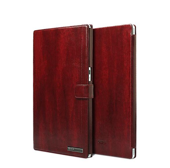 Кожен калъф с поставка, естествена кожа за Sony Xperia Tablet Z - Zenus Mastige Neo Classic Diary (червен) | JAR Computers Кожен калъф с поставка, естествена кожа за Sony Xperia Tablet Z - Zenus Mastige Neo Classic Diary (червен)