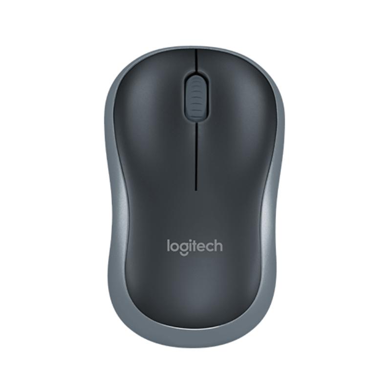 Logitech Безжична мишка M185 /сив/ - 910-002235 | JAR Computers Logitech Безжична мишка M185 /сив/ - 910-002235
