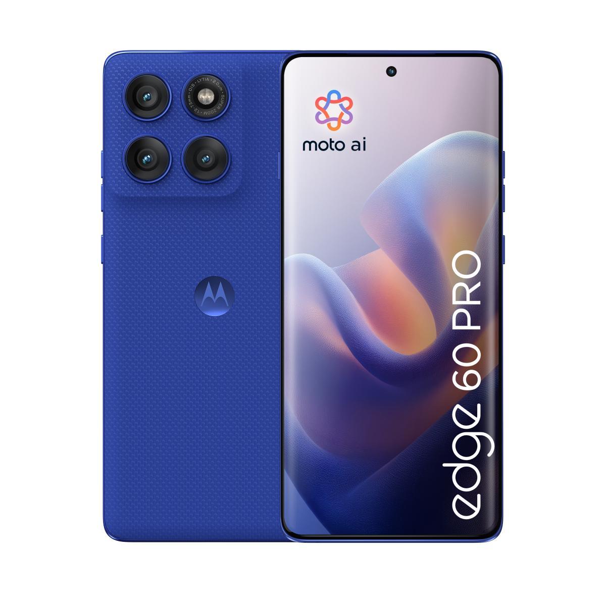 Motorola edge 60 pro 16.9 cm (6.67") Dual SIM Android 15 5G USB Type-C 12 GB 512 GB 6000 mAh Blue | JAR Computers Motorola edge 60 pro 16.9 cm (6.67") Dual SIM Android 15 5G USB Type-C 12 GB 512 GB 6000 mAh Blue