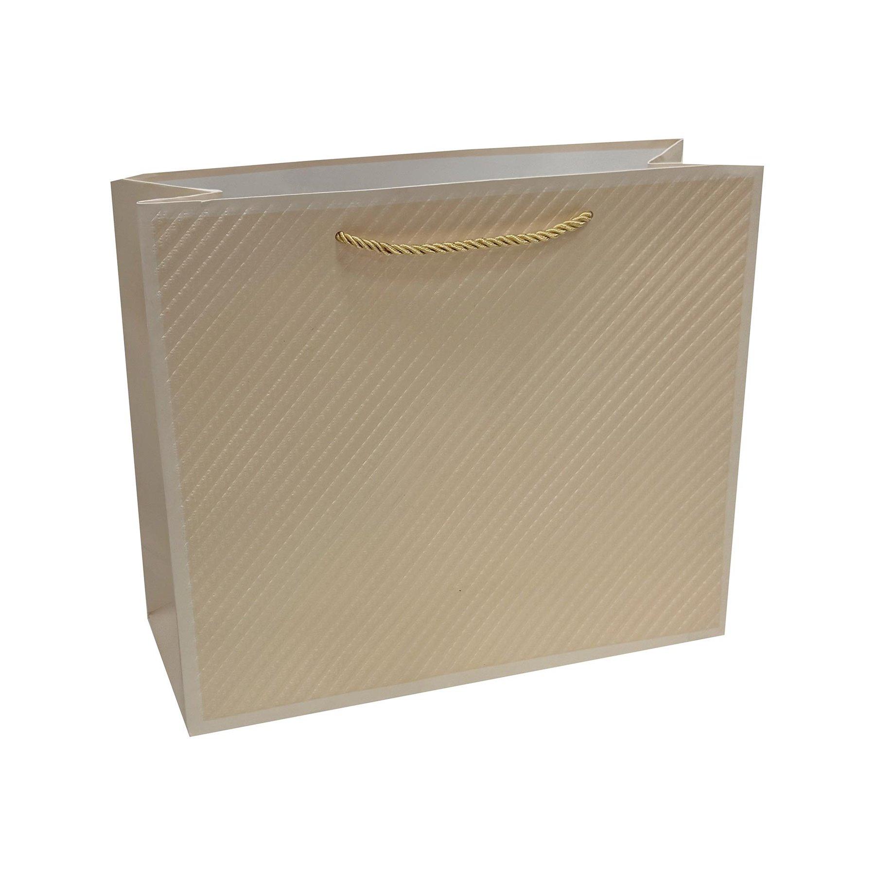 Подаръчна торбичка, 23 х 17.7 х 10 cm, бежова | JAR Computers Подаръчна торбичка, 23 х 17.7 х 10 cm, бежова