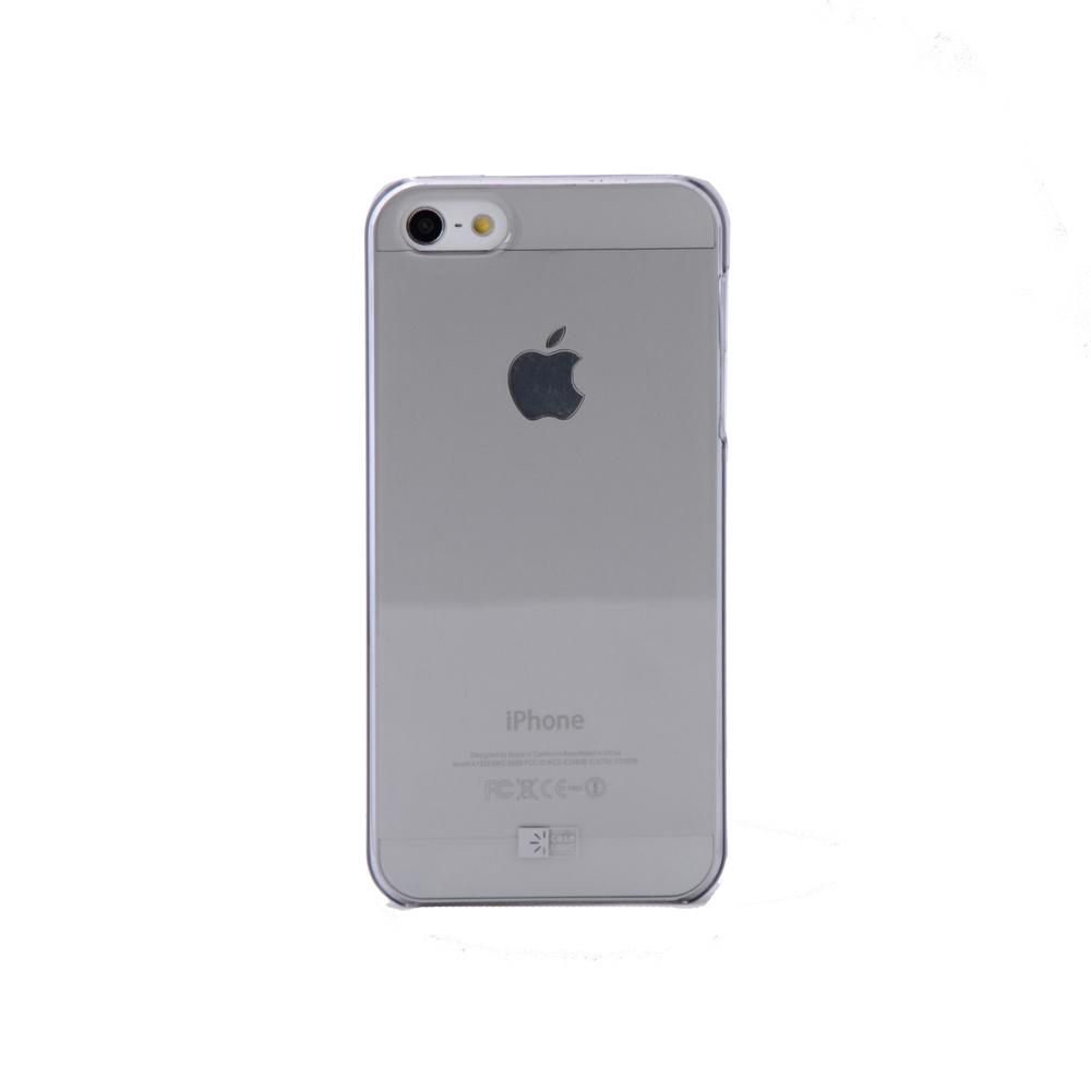 Поликарбонатов кейс и покритие за дисплея за iPhone 5S, iPhone 5, iPhone SE - Case Logic Verti Case (сив-прозрачен) | JAR Computers Поликарбонатов кейс и покритие за дисплея за iPhone 5S, iPhone 5, iPhone SE - Case Logic Verti Case (сив-прозрачен)