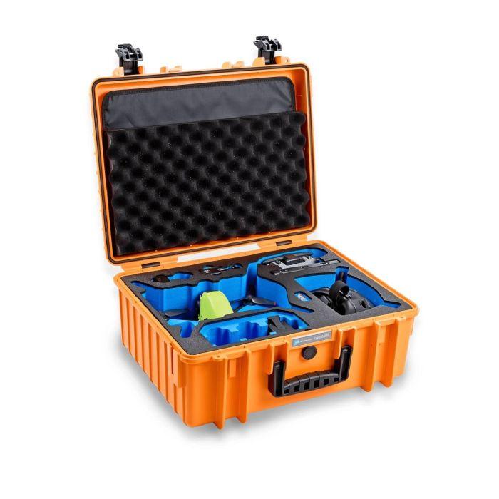 Предпазен твърд кейс за DJI FPV Drone - B&W Hard Case Waterproof (IP67) Series 6000 (оранжев) | JAR Computers Предпазен твърд кейс за DJI FPV Drone - B&W Hard Case Waterproof (IP67) Series 6000 (оранжев)