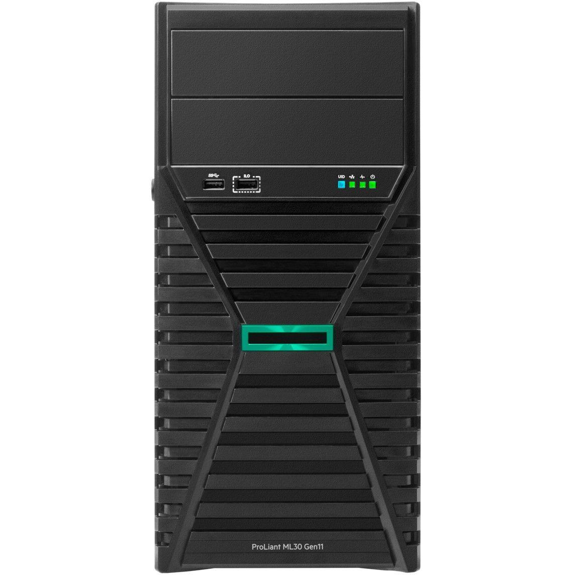 Server HPE ML30 Gen11 TW XEON E-2434 1x32GB 2x480GB 1Gb VROC 1x800W | JAR Computers Server HPE ML30 Gen11 TW XEON E-2434 1x32GB 2x480GB 1Gb VROC 1x800W