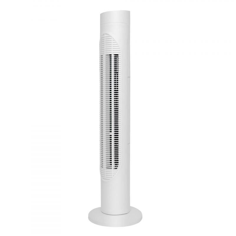 Вентилатор кула Elite ETTF-0331, 50W, 3 скорости, Таймер, LED, Тиха работа, Дистанционно, Бял | JAR Computers Вентилатор кула Elite ETTF-0331, 50W, 3 скорости, Таймер, LED, Тиха работа, Дистанционно, Бял