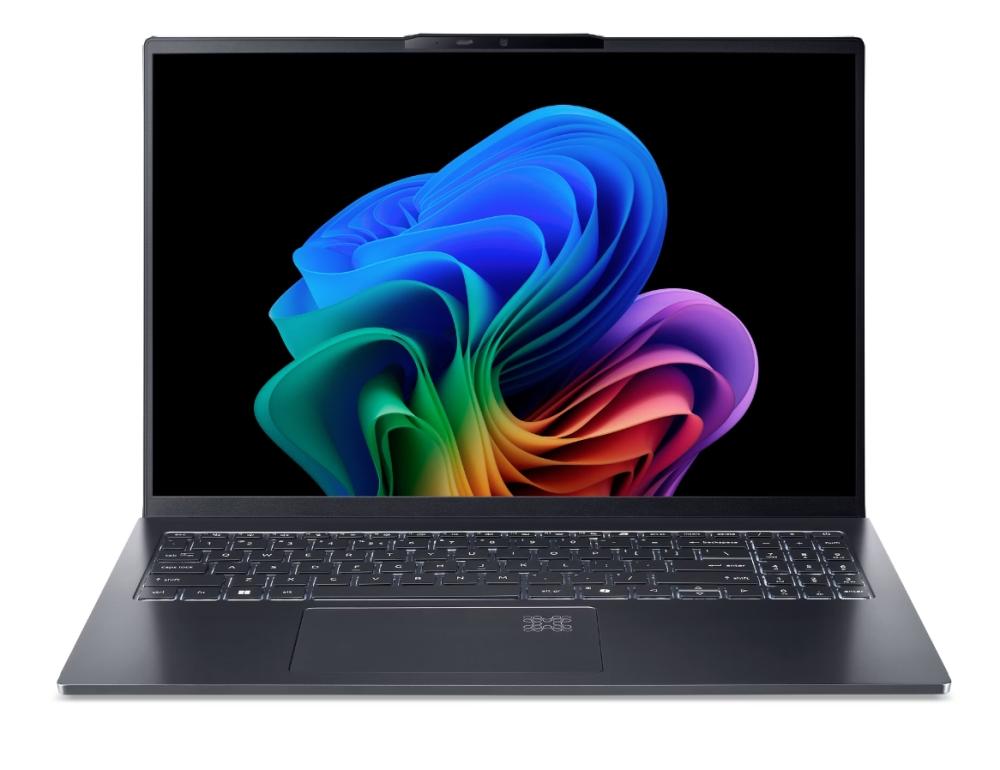 Acer Swift GO 16, SFG16-61-R418, AMD Ryzen 7 350 with AI (Up to 5.0GHz, 16MB), 16” WUXGA+ OLED 120Hz, Adobe&DCI-P3 100%, 1*32GB DDR5, 1024GB PCIe NVMe SSD, AMD Radeon 860M, QHD IR cam, WIFI7+BT, Win 11 Home,Titanium Gray