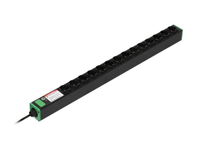 APC Easy Rack PDU Basic vertical 1-phase 3.7 kW 230 V 16 A 14 x SCHUKO sockets SCHUKO 16 A | JAR Computers APC Easy Rack PDU Basic vertical 1-phase 3.7 kW 230 V 16 A 14 x SCHUKO sockets SCHUKO 16 A