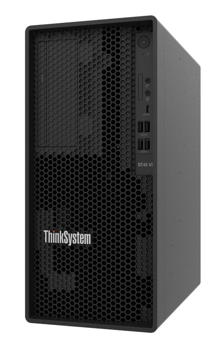 Lenovo ThinkSystem ST45 server 2 TB Tower AMD EPYC 4124P 3.8 GHz 16 GB DDR5-SDRAM 500 W | JAR Computers Lenovo ThinkSystem ST45 server 2 TB Tower AMD EPYC 4124P 3.8 GHz 16 GB DDR5-SDRAM 500 W