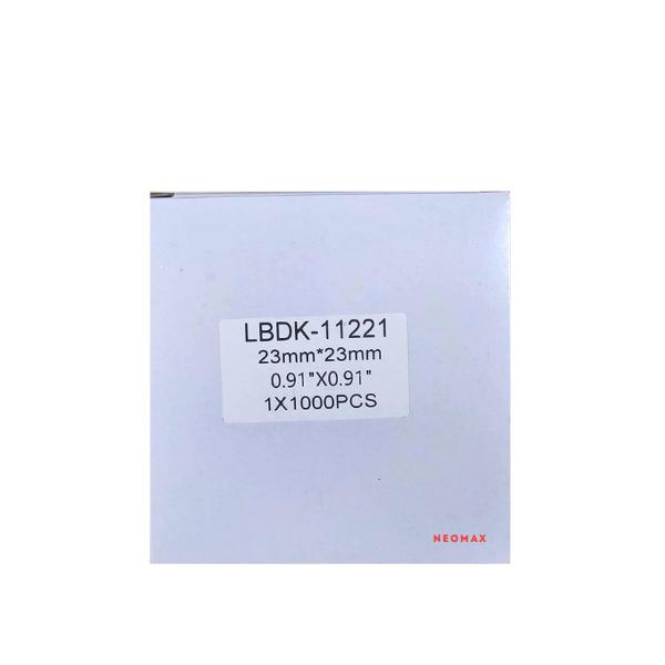 ЛЕНТА ЗА ЕТИКЕТНИ ПРИНТЕРИ BROTHER ТИП DK - SQUARE PAPER LABEL - 23 mm x 23 mm x 1000 - DK11221 (DK-11221) - PN LBDK-11221 - NEOMAX | JAR Computers ЛЕНТА ЗА ЕТИКЕТНИ ПРИНТЕРИ BROTHER ТИП DK - SQUARE PAPER LABEL - 23 mm x 23 mm x 1000 - DK11221 (DK-11221) - PN LBDK-11221 - NEOMAX