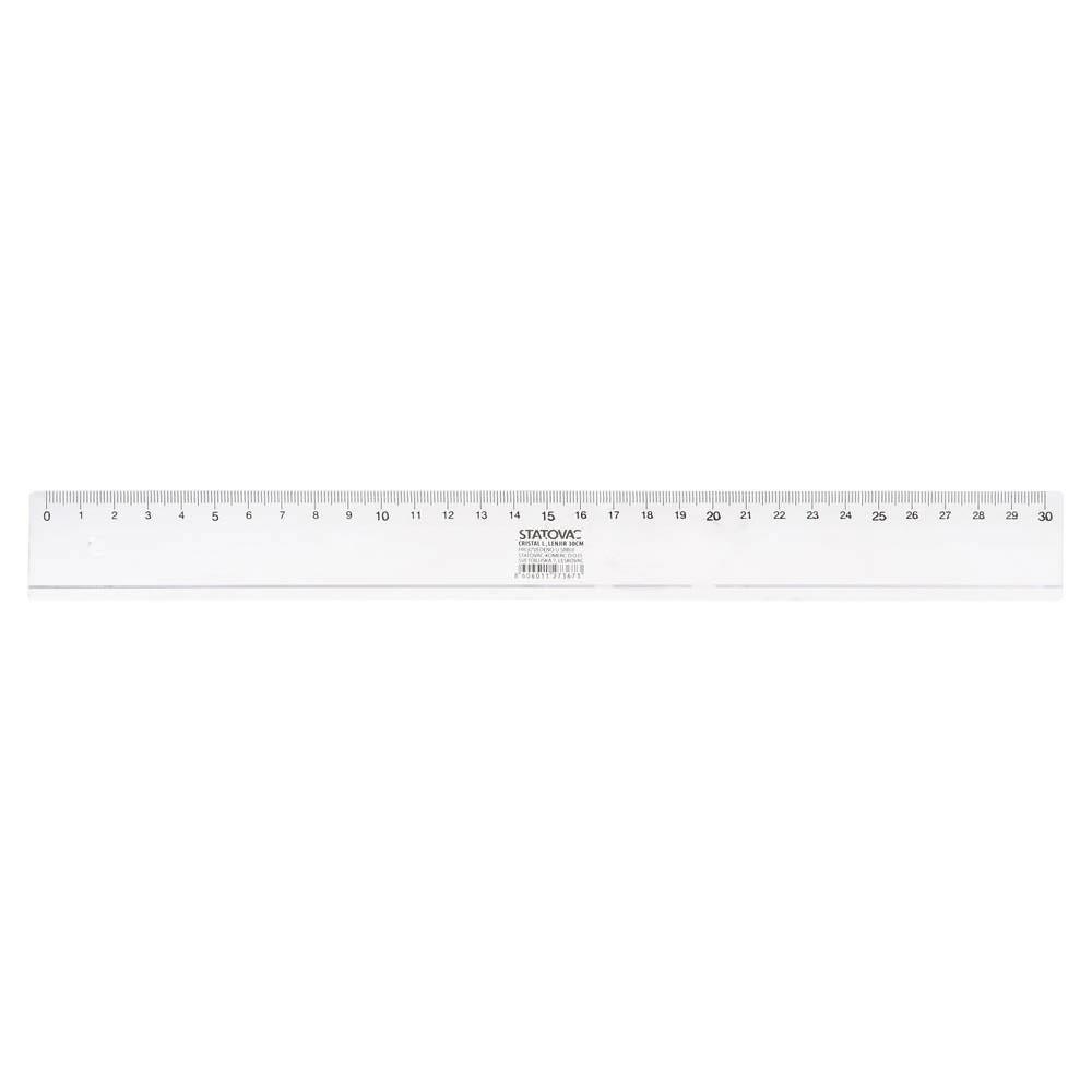 Линия Sazio Cristal L, пластмасова, прозрачна, 30 cm