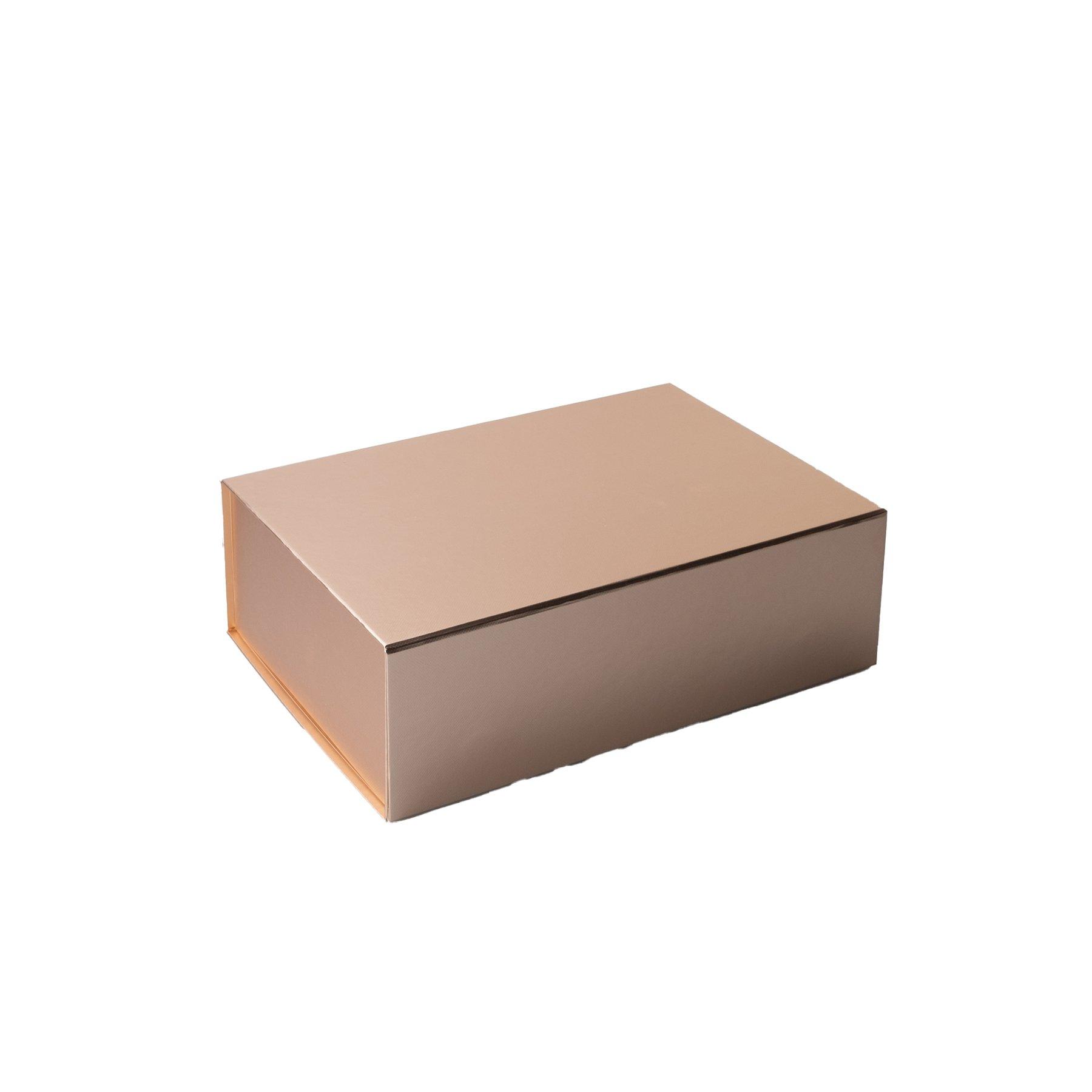 Office 1 Кутия Natural, с магнитно затваряне, сгъваема, 20 х 18 х 8 cm, златиста | JAR Computers Office 1 Кутия Natural, с магнитно затваряне, сгъваема, 20 х 18 х 8 cm, златиста