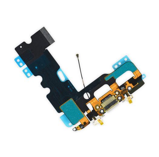 Оригинален резервен захранващ (Lightning) лентов кабел/порт за iPhone 7 - Apple iPhone 7 System Connector and Flex Cable (черен) | JAR Computers Оригинален резервен захранващ (Lightning) лентов кабел/порт за iPhone 7 - Apple iPhone 7 System Connector and Flex Cable (черен)