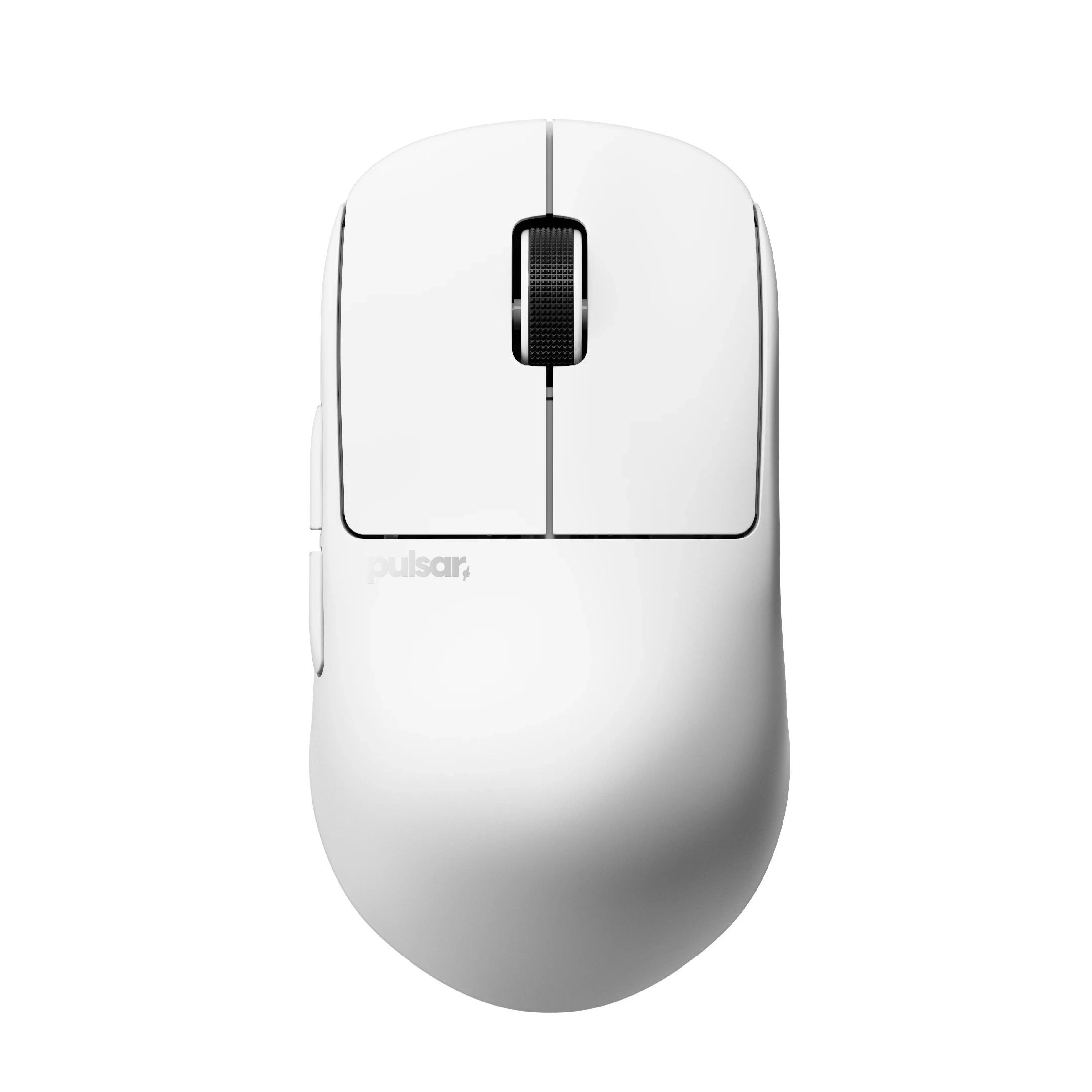 Pulsar професионална геймърска мишка Wireless Gaming Mouse X2H Crazylight Uyuni White | JAR Computers Pulsar професионална геймърска мишка Wireless Gaming Mouse X2H Crazylight Uyuni White