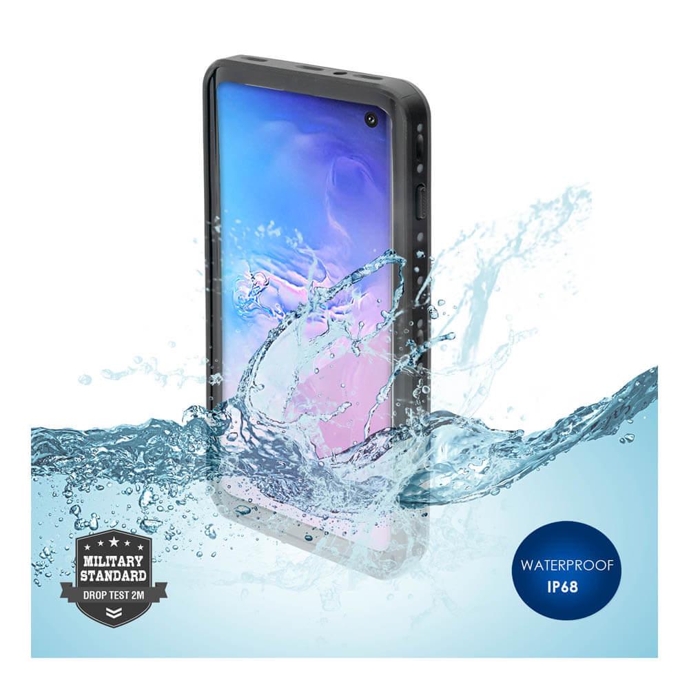 Ударо и водоустойчив калъф за Samsung Galaxy S10 Plus - 4smarts Rugged Case Active Pro STARK (черен) | JAR Computers Ударо и водоустойчив калъф за Samsung Galaxy S10 Plus - 4smarts Rugged Case Active Pro STARK (черен)