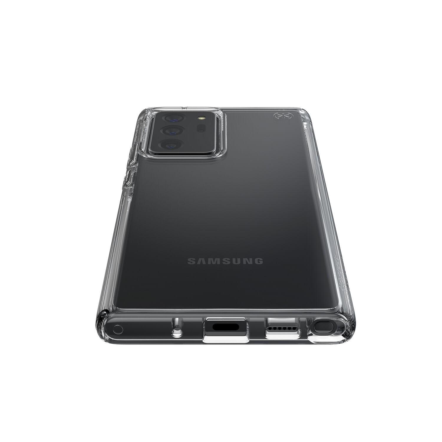 Удароустойчив хибриден кейс за Samsung Galaxy Note 20 Ultra - Speck Presidio Perfect Clear Case (прозрачен) | JAR Computers Удароустойчив хибриден кейс за Samsung Galaxy Note 20 Ultra - Speck Presidio Perfect Clear Case (прозрачен)