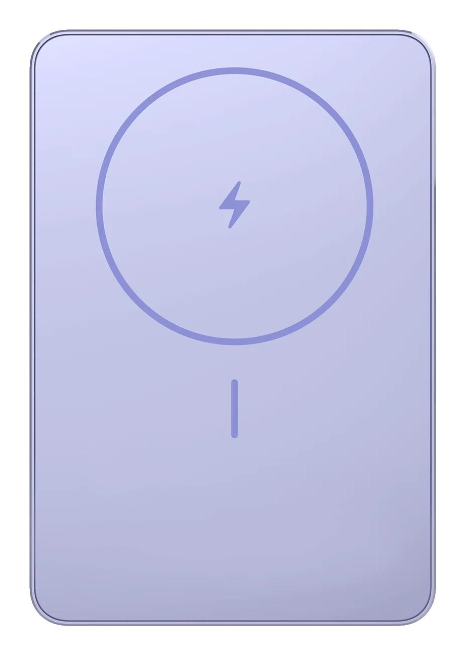 Xiaomi Super Slim Magnetic Power Bank 5000 Литиево-йонна (Li-Ion) 5000 mAh Безжично зареждане Виолетов | JAR Computers Xiaomi Super Slim Magnetic Power Bank 5000 Литиево-йонна (Li-Ion) 5000 mAh Безжично зареждане Виолетов