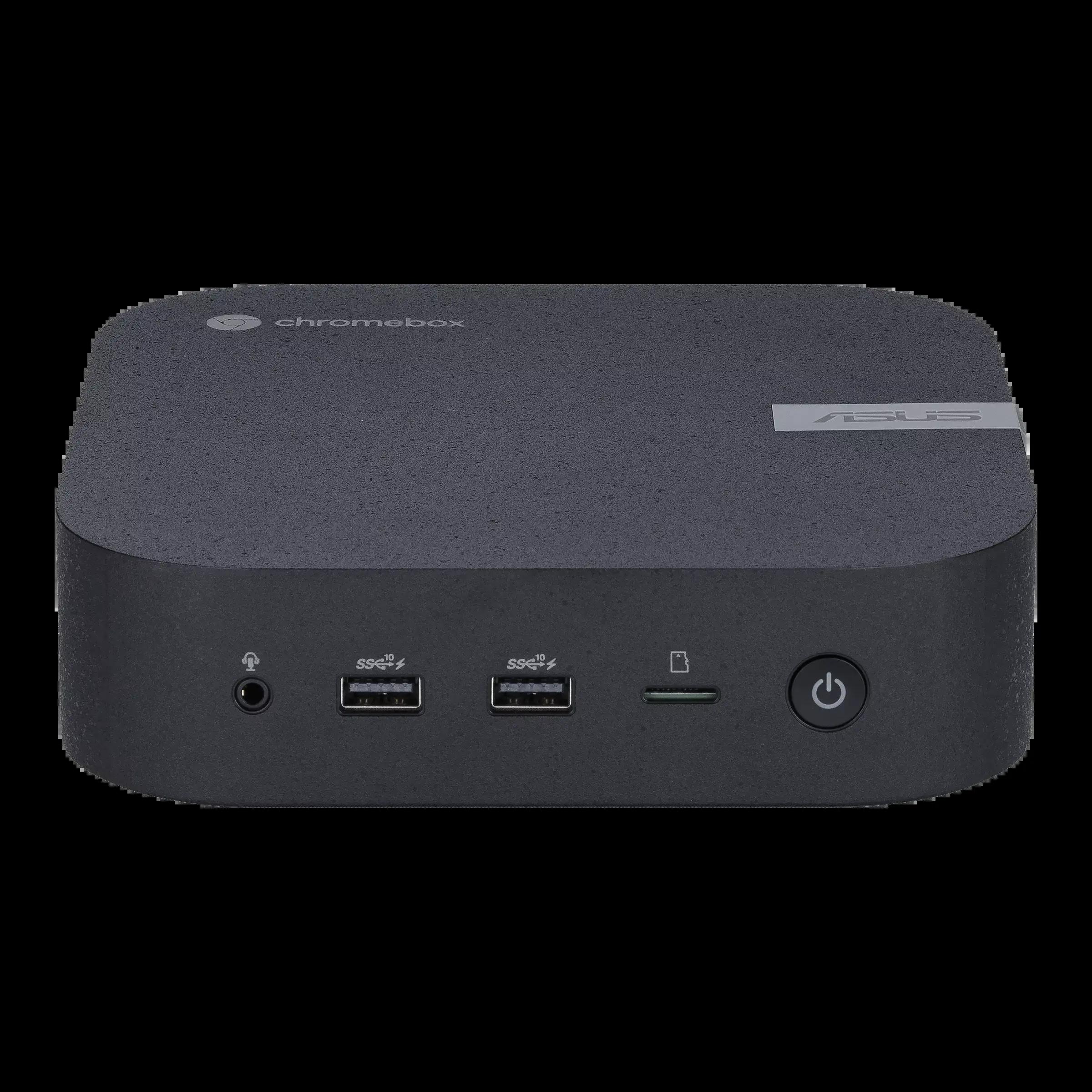 ASUS Mini PC CHROMEBOX5-SC002UN, Intel Celeron 7305, 4GB DDR4 RAM, 128GB NVMe SSD, Wi-Fi 6E, Bluetooth 5.2, ChromeOS