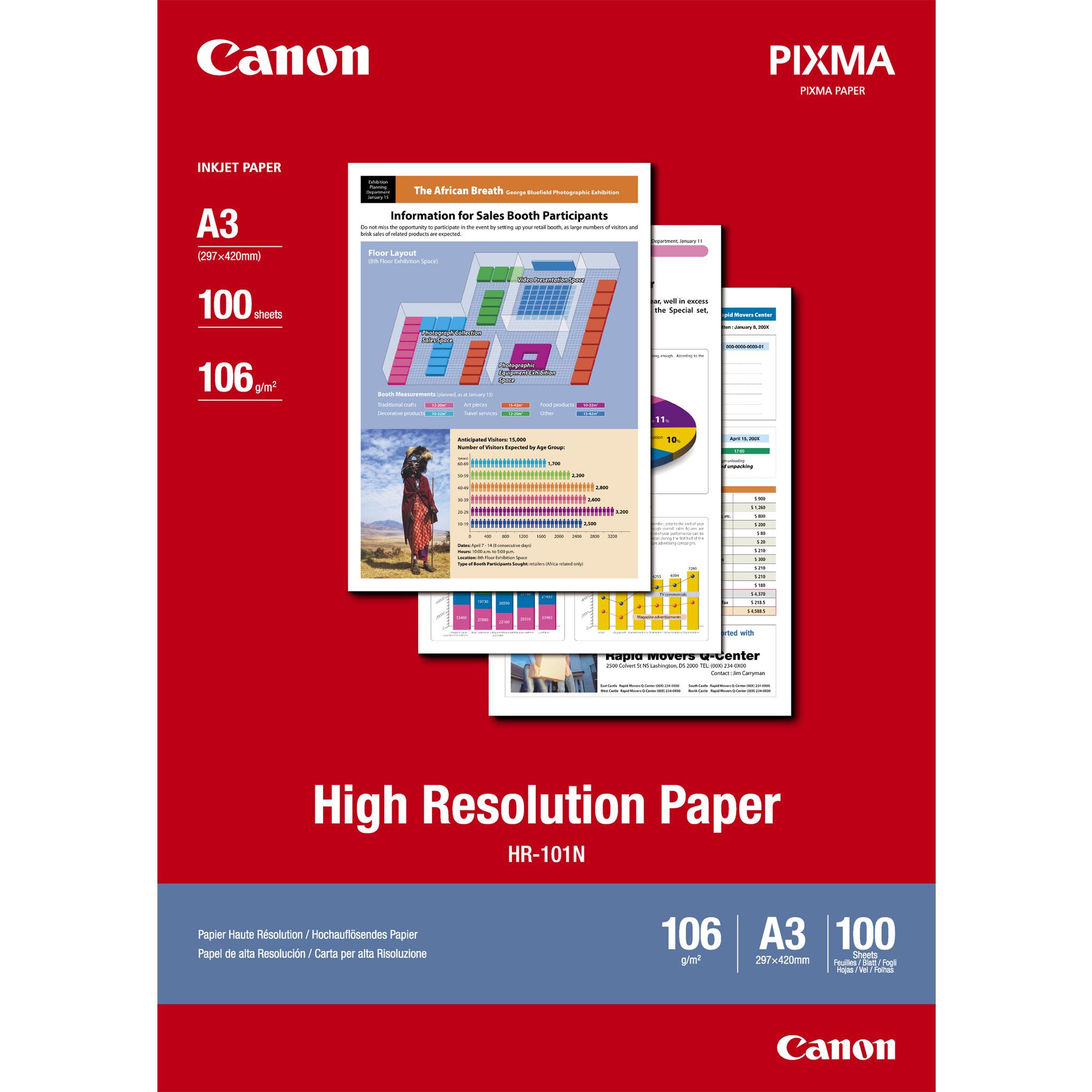 Canon 1033A005 хартия за печат A3 (297x420 mm) 100 страници | JAR Computers Canon 1033A005 хартия за печат A3 (297x420 mm) 100 страници
