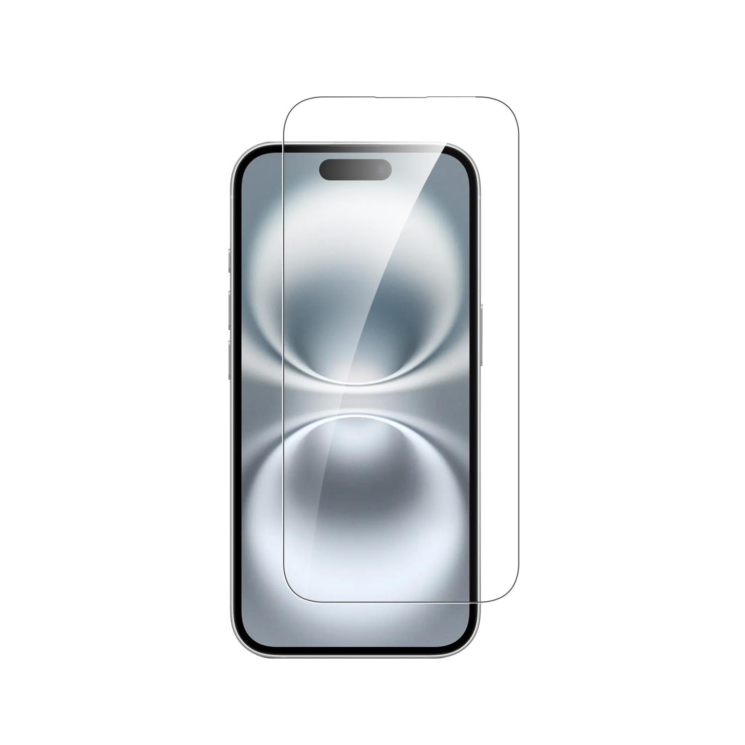 Dviced tempered glass screen protector for iPhone 16 with applicator | JAR Computers Dviced tempered glass screen protector for iPhone 16 with applicator