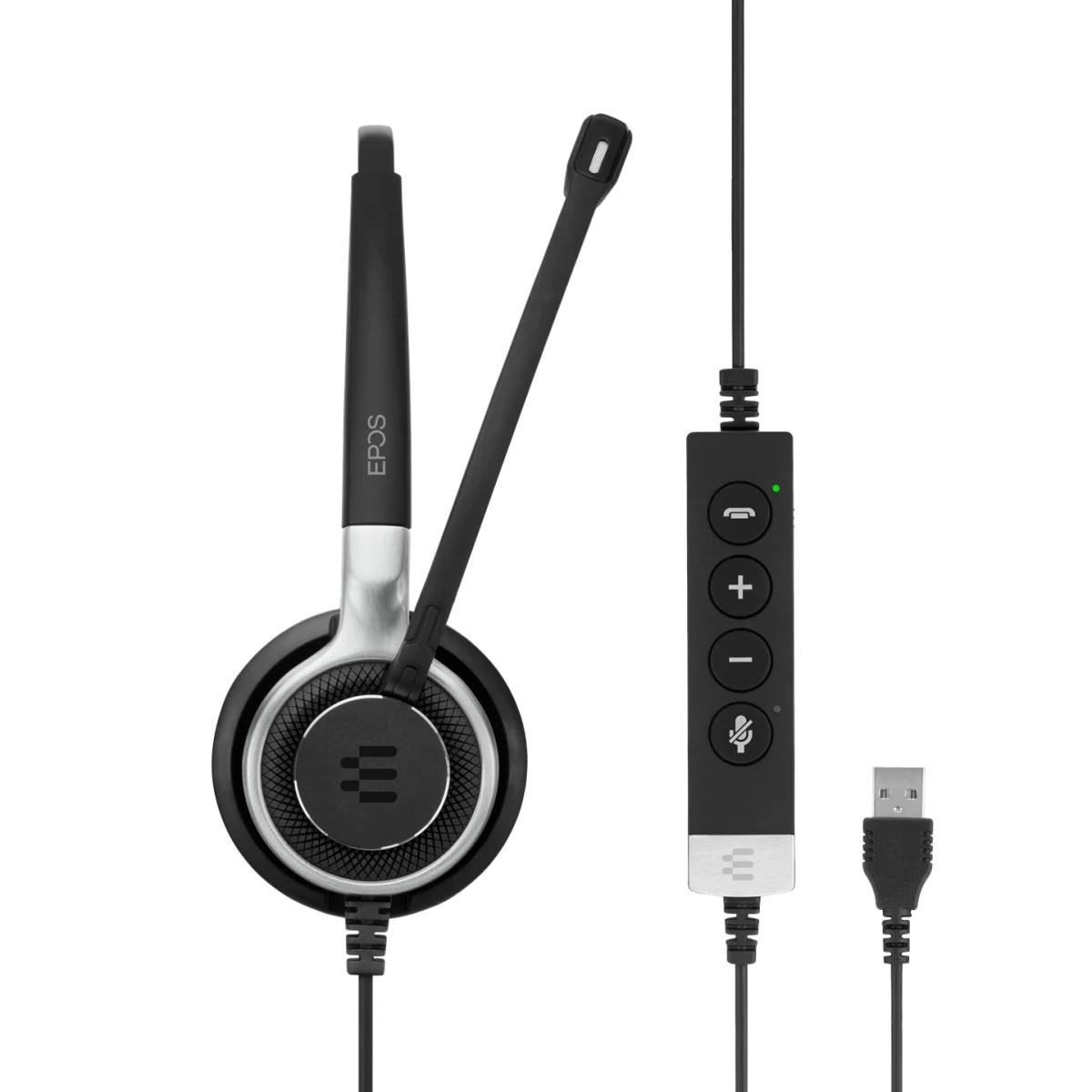 EPOS/Sennheiser IMPACT SC 660 ANC USB стерео слушалки, USB-A, UC, Microsoft Teams, черни | JAR Computers EPOS/Sennheiser IMPACT SC 660 ANC USB стерео слушалки, USB-A, UC, Microsoft Teams, черни