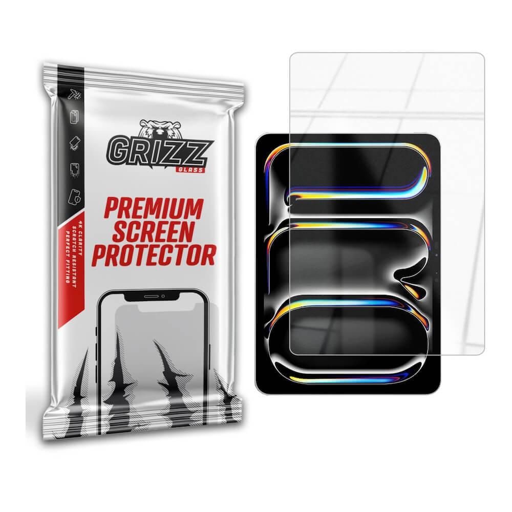Хибридно стъклено защитно покритие за дисплея на iPad Pro 11 (2024) - GrizzGlass HybridGlass Screen Protector (прозрачен) | JAR Computers Хибридно стъклено защитно покритие за дисплея на iPad Pro 11 (2024) - GrizzGlass HybridGlass Screen Protector (прозрачен)