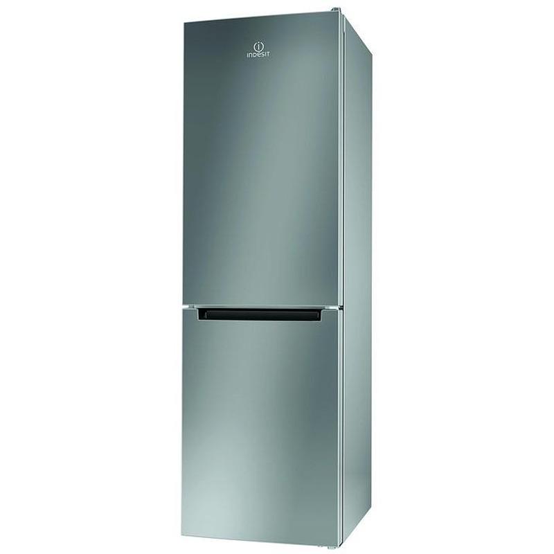 Хладилник с фризер Indesit LI8 S2E S , 339 l, E , Статична , Инокс