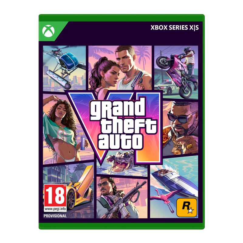 Игра Grand Theft Auto VI - Код в Кутия (XBOX X) | JAR Computers Игра Grand Theft Auto VI - Код в Кутия (XBOX X)