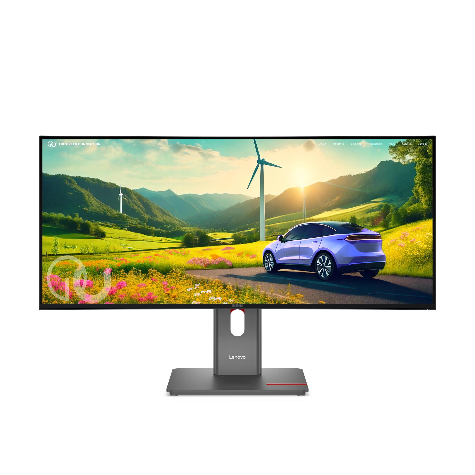 Lenovo ThinkVision P34WD-40 компютърен монитор 86,4 см (34") 3440 x 1440 пиксела Wide Quad HD LCD Черен | JAR Computers Lenovo ThinkVision P34WD-40 компютърен монитор 86,4 см (34") 3440 x 1440 пиксела Wide Quad HD LCD Черен