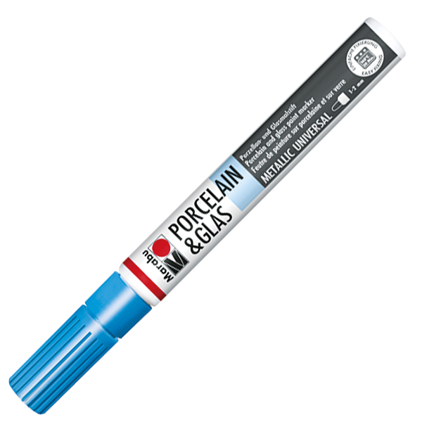 Marabu Маркер за порцелан, 1-2 mm, 005, син | JAR Computers Marabu Маркер за порцелан, 1-2 mm, 005, син
