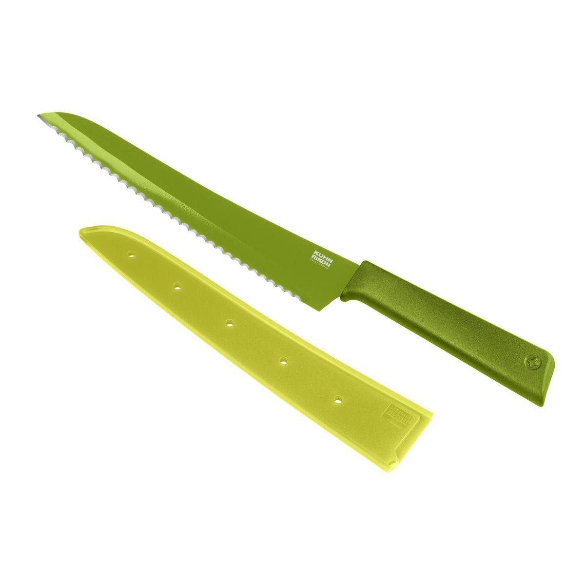 Нож за хляб Kuhn Rikon COLORI+ Bread knife, зелен | JAR Computers Нож за хляб Kuhn Rikon COLORI+ Bread knife, зелен