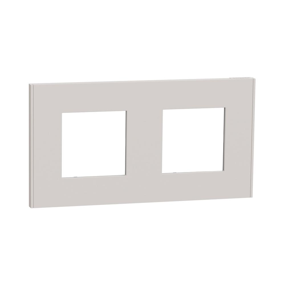 Рамка 2x 2M Сив Unica Deco Essential - Schneider Electric Unica NEW NU600424 | JAR Computers Рамка 2x 2M Сив Unica Deco Essential - Schneider Electric Unica NEW NU600424