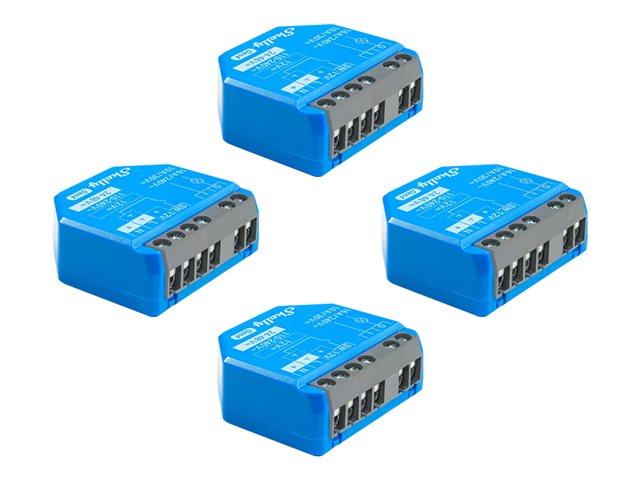 SHELLY 1 Gen4 4-Pack Matter WLAN Smart Relay | JAR Computers SHELLY 1 Gen4 4-Pack Matter WLAN Smart Relay