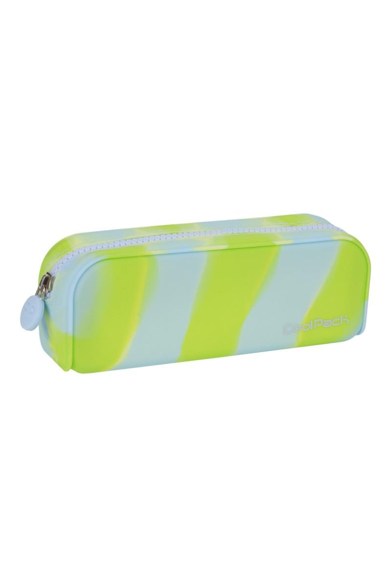 Силиконов несесер Coolpack - Tube - Girls Zebra Lime | JAR Computers Силиконов несесер Coolpack - Tube - Girls Zebra Lime