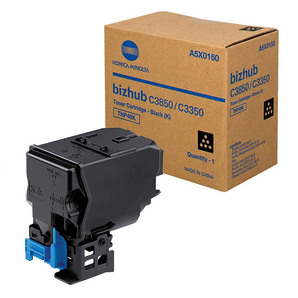 Тонер касета за Konica Minolta bizhub C3350/C3850/C3850FS - Toner - TNP48K (TNP-48K) / A5X0150 - Black - PN A5X0150 | JAR Computers Тонер касета за Konica Minolta bizhub C3350/C3850/C3850FS - Toner - TNP48K (TNP-48K) / A5X0150 - Black - PN A5X0150