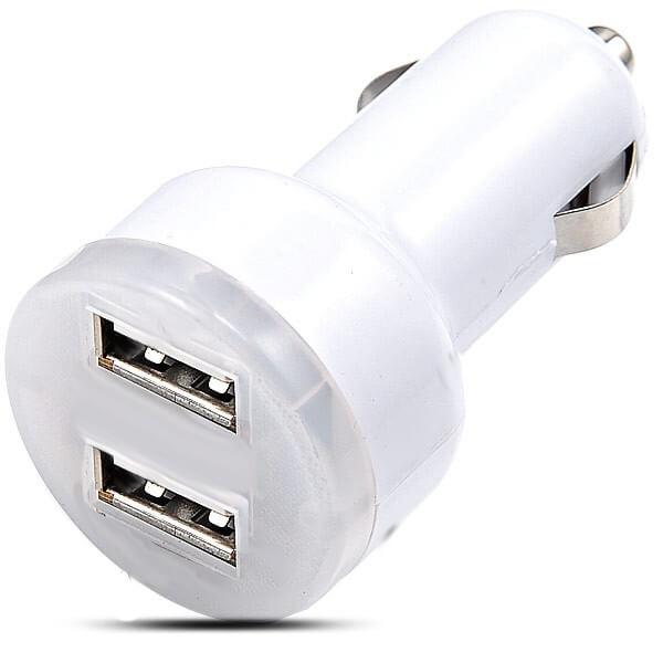 Зарядно за кола с 2 USB изхода за смартфони и таблети - Qualitas Dual USB Car Charger (2000 mAh) | JAR Computers Зарядно за кола с 2 USB изхода за смартфони и таблети - Qualitas Dual USB Car Charger (2000 mAh)