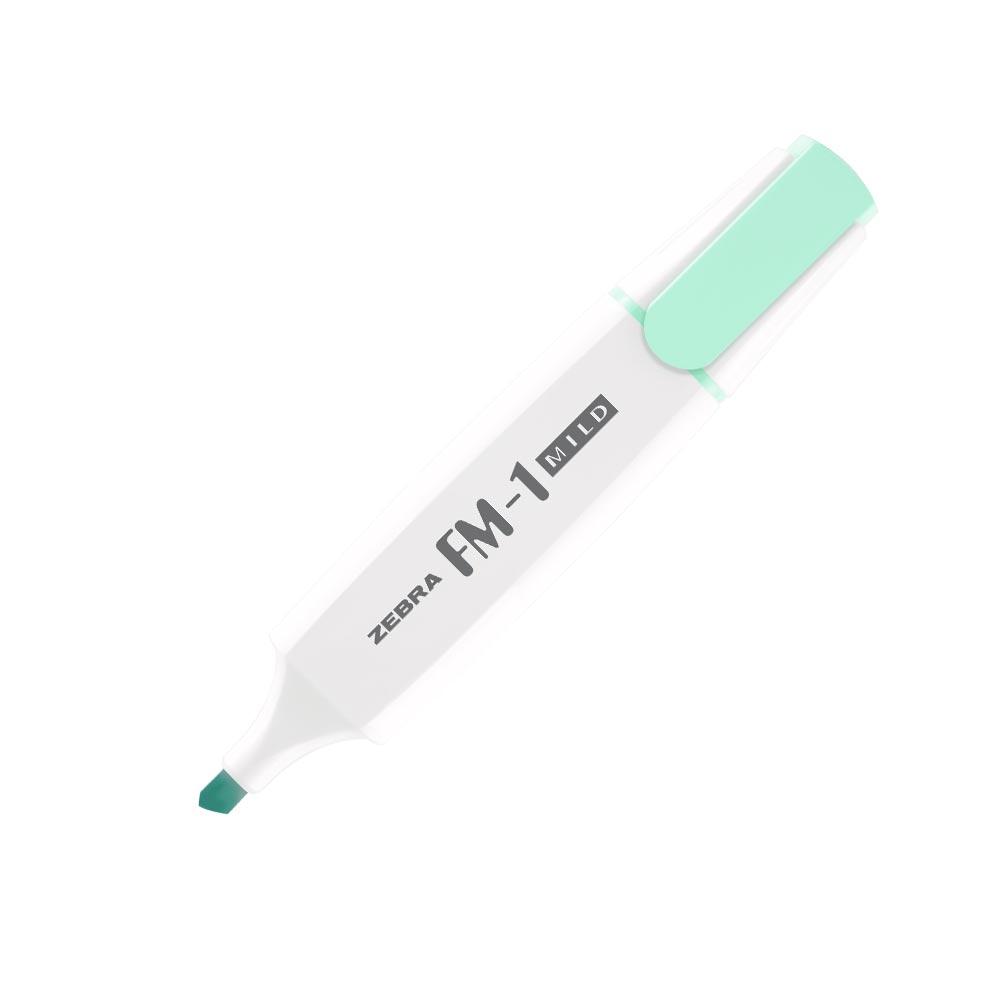 Zebra Текст маркер FM-1 Mild, 3.5 mm, синьо-зелен | JAR Computers Zebra Текст маркер FM-1 Mild, 3.5 mm, синьо-зелен