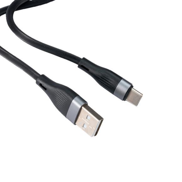 CABLE YOURZ-168/1 M12 / 2.4A USB Type-C Black